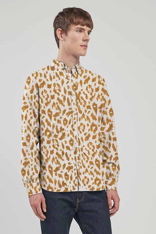 Nexoluce Men's Kommune Tailor Fit Casual Shirt