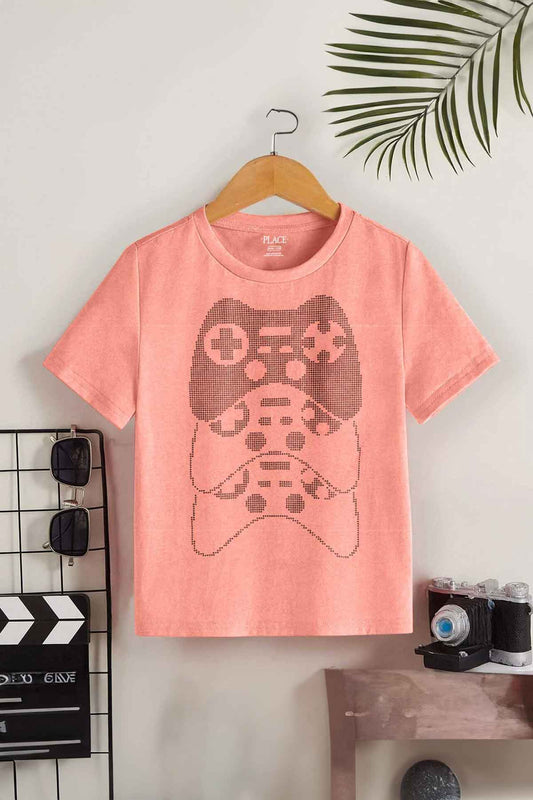 Place Kid's Seremba Printed Design Tee Shirt