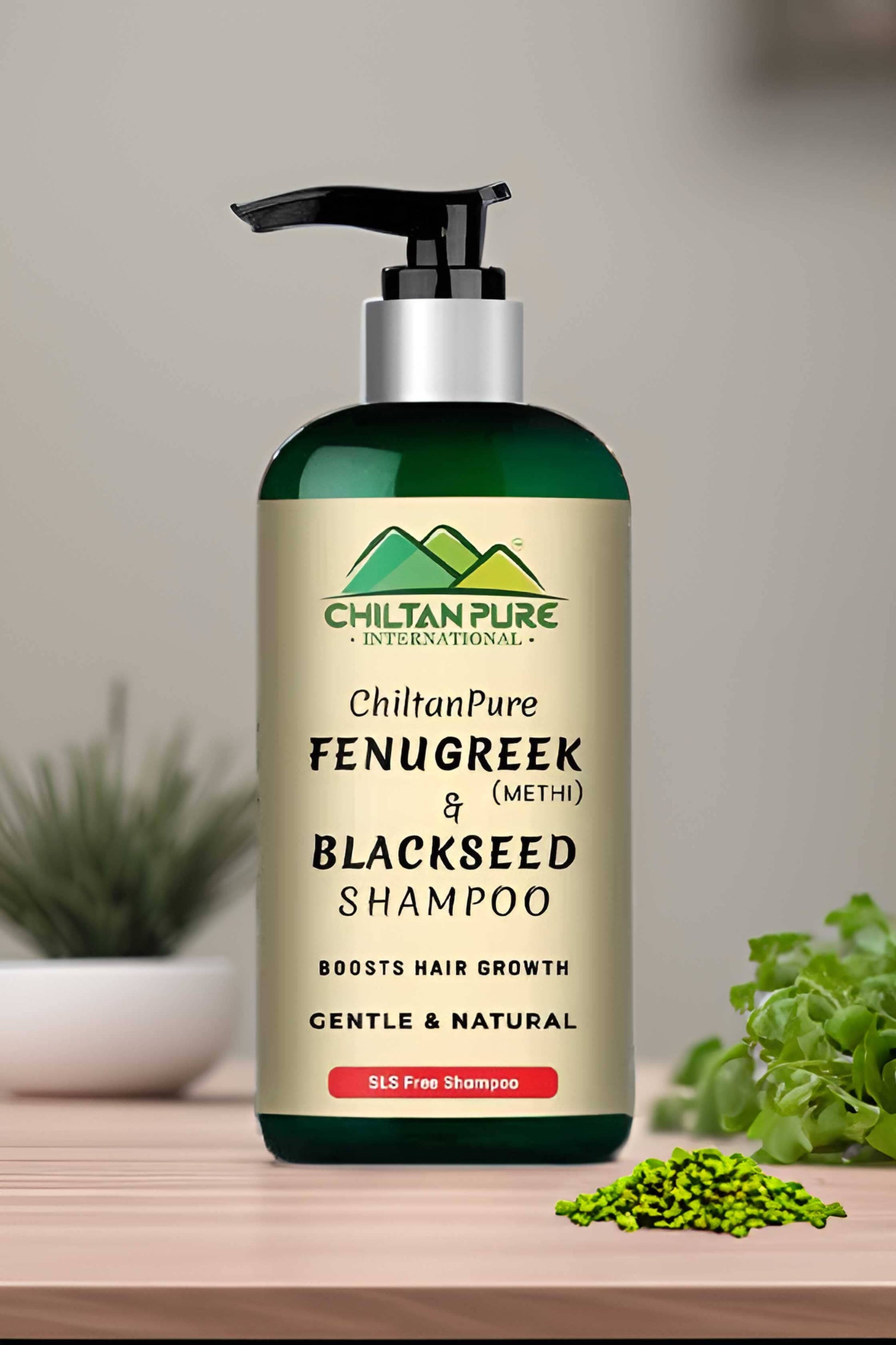 Chiltan Pure Fenugreek & Blackseed Hair Shampoo - 250ml Health & Beauty CNP 