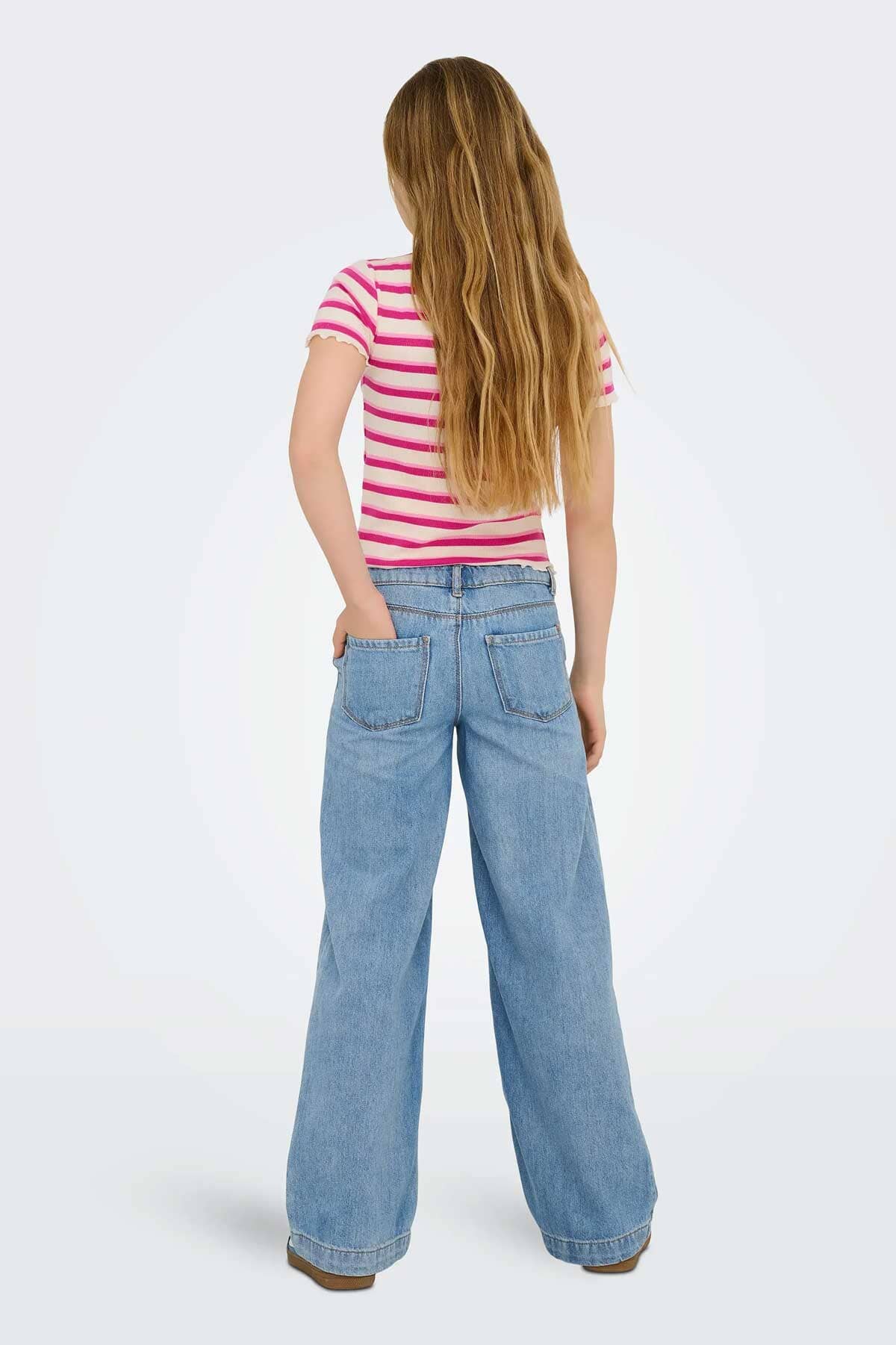 ONL Girl's Wide Leg Denim