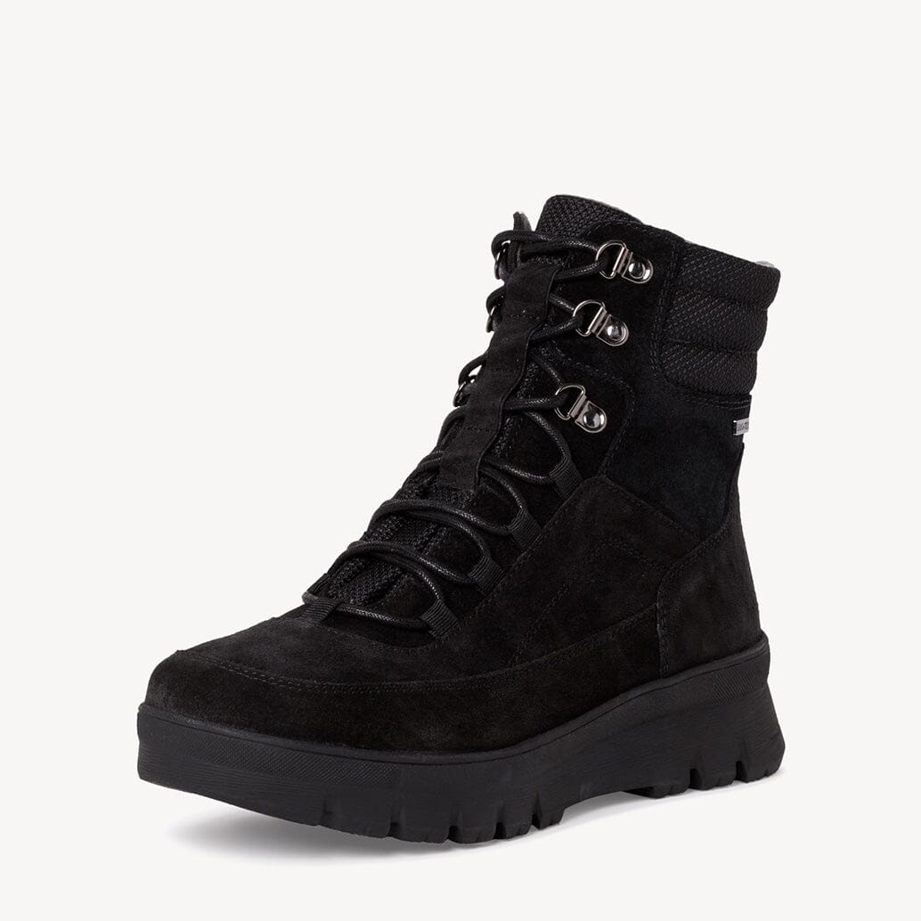 Tamaris black boots Clearance