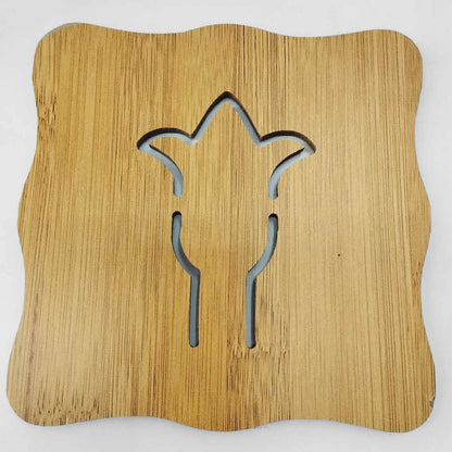 Heat Insulated Wooden Mat Placement Tea Coaster Crockery SRL D6 
