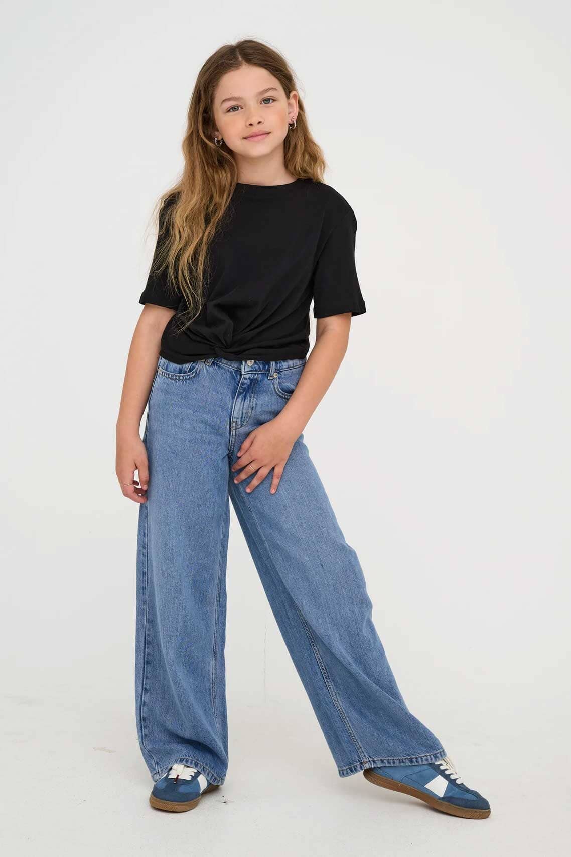 ONL Girl's Wide Leg Premium Denim