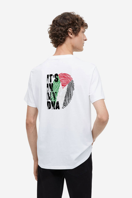 LE Men's Palestine It's In My DNA Printed Crew Neck Tee Shirt