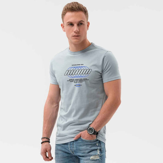Polo Republica Men's Brand Printed Short Sleeve Tee Shirt