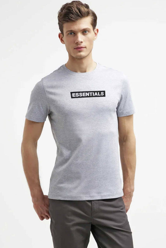 Polo Republica Men's Essentials Printed Crew Neck Tee Shirt