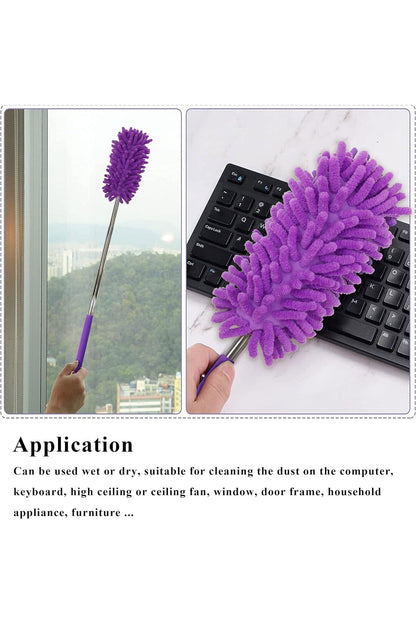 Sheffield Super Absorbent Microfiber Duster With Extendable Stick