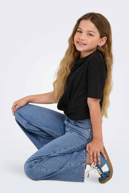 ONL Girl's Wide Leg Premium Denim