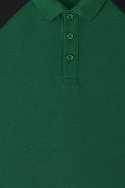 Bottle Green & Black