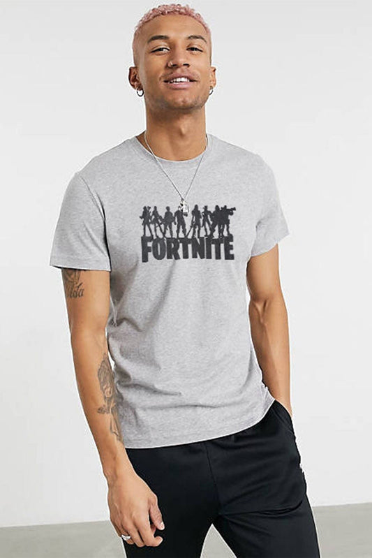 Richman Men's Fortnite Force Printed Short Sleeve Minor Fault Tee Shirt