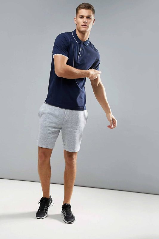 SG Men's Short Sleeve Tipped Collar Minor Fault Polo Shirt Men's Polo Shirt Image 