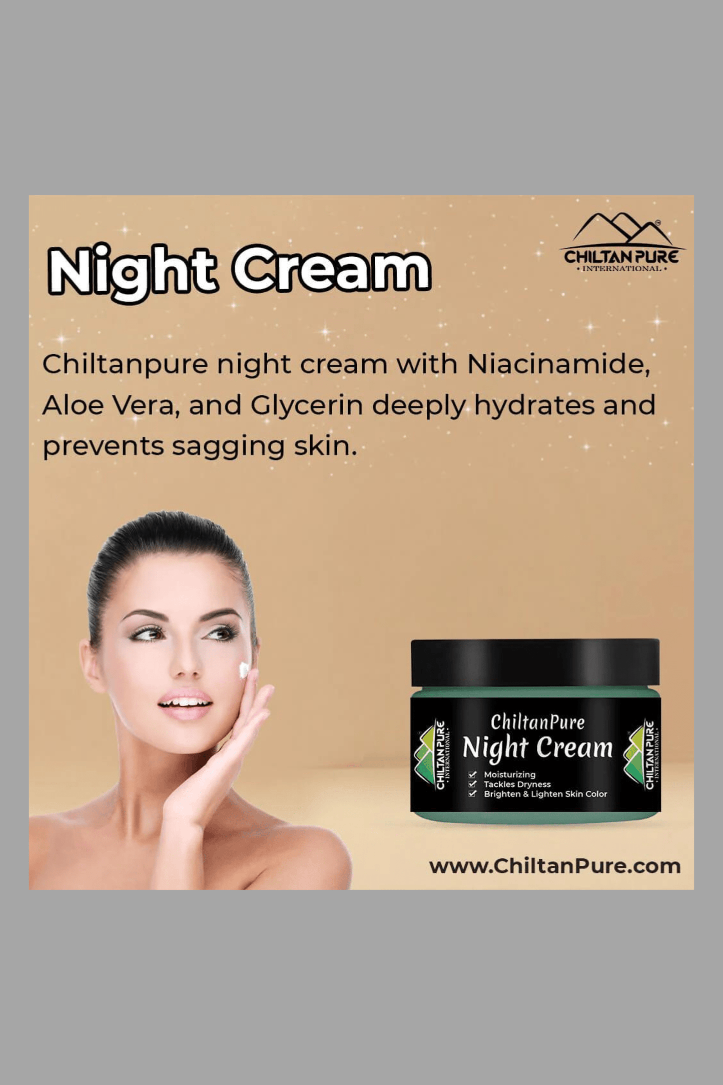 Chiltan Pure Night Cream - 50 ml Health & Beauty CNP 