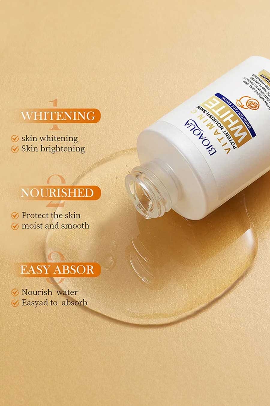 Bioaqua Vitamin C Brighten Face Serum - 30ml