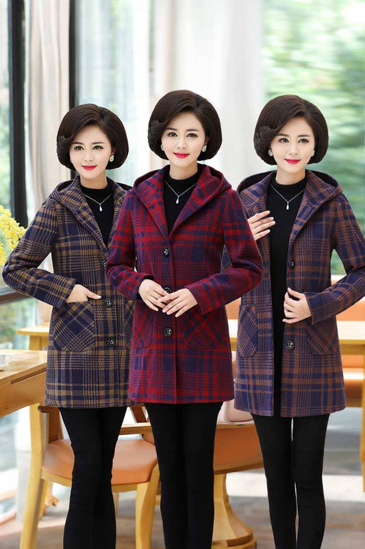 Fashion Women's Winter Outwear Long Hooded Coat Women's Jacket First Choice 