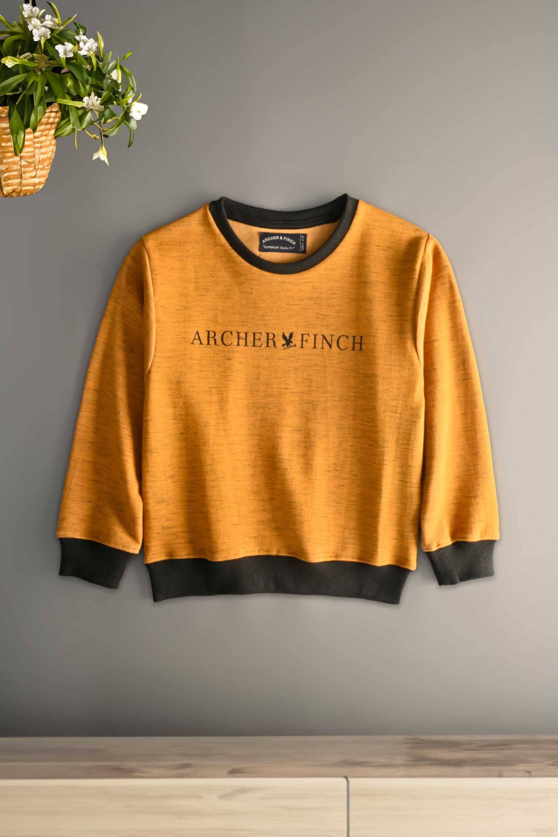 Archer & Finch Boy's Printed Terry Sweat Shirt Boy's Sweat Shirt LFS 
