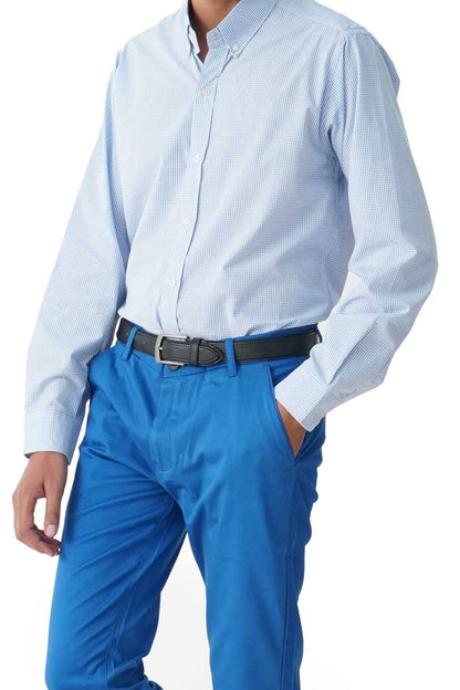 Jamclo Originals Men's Button Down Grid Casual Shirt