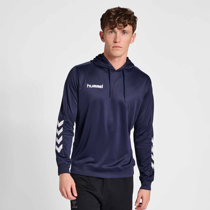 Hummel Men's Arrow Arms Activewear Windsor Pullover Hoodie Men's Jacket HAS Apparel Navy S 