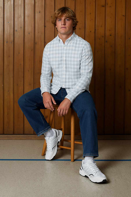 Eternity Men's Slim Fit Button Down Casual Shirt