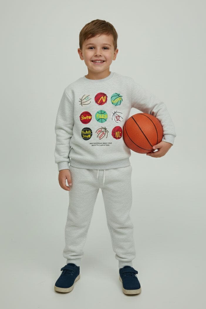 Tiny Teens Boy's Basketball League Twin Set