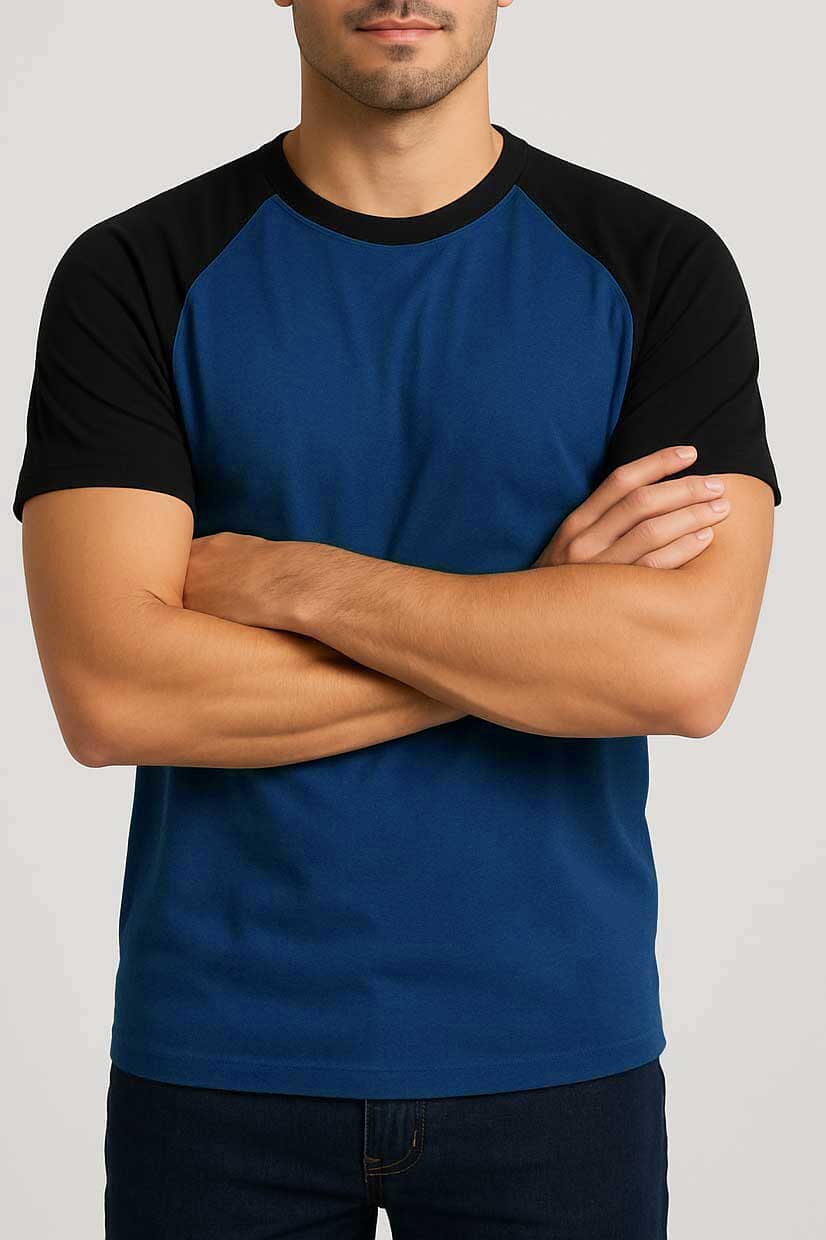 Polo Republica Men's Raglan Sleeve Tee Shirt