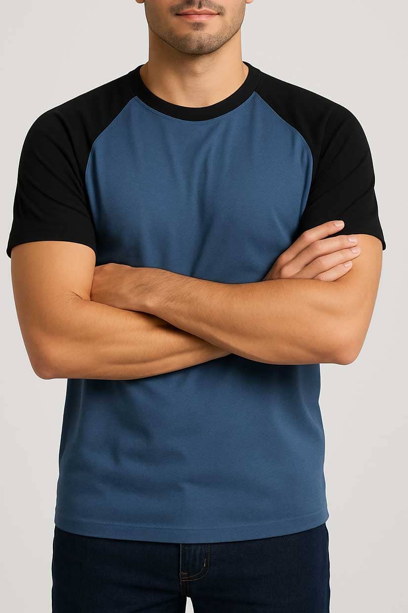 Polo Republica Men's Raglan Sleeve Tee Shirt