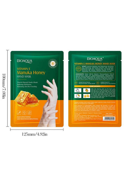 Bioaqua Vitamin E Manuka Honey Hand Mask