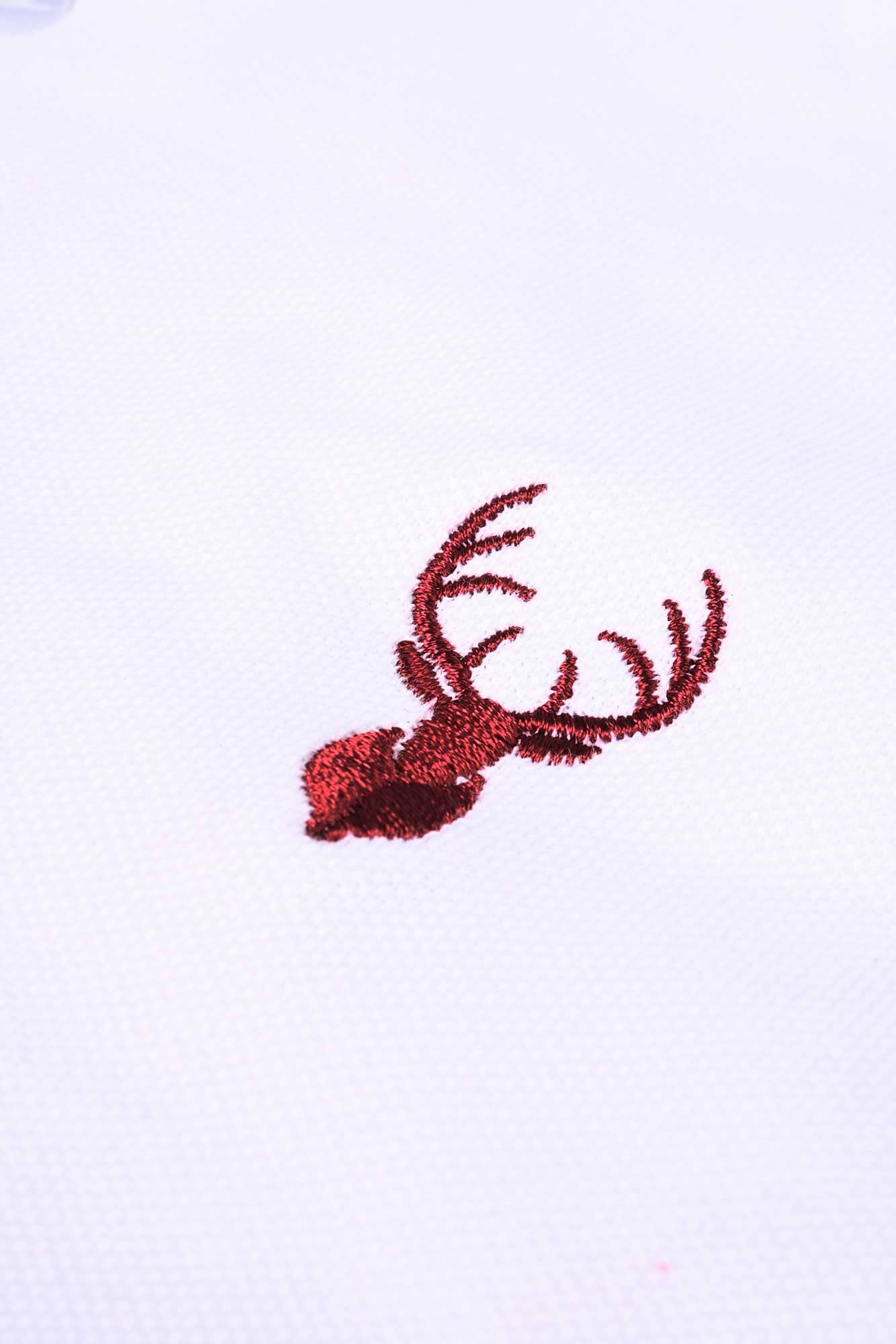 Polo Republica Men's Noble Deer Embroidered Short Sleeve Polo Shirt Men's Polo Shirt Polo Republica 