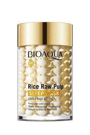 Bioaqua Rice Raw Pulp Sleep Mask