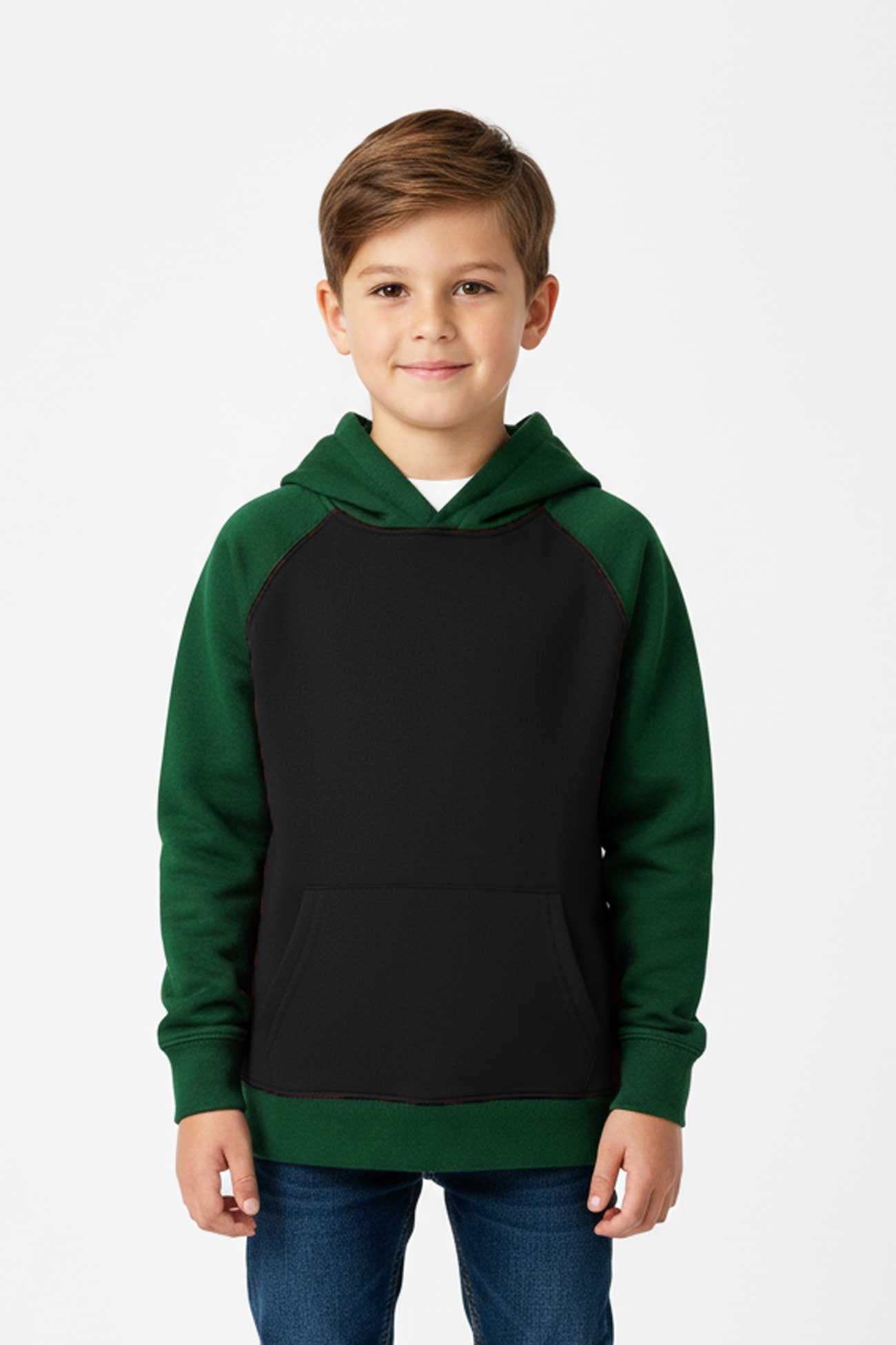 Black & Bottle Green