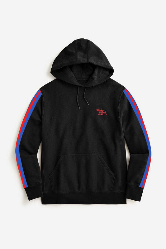 Archer & Finch Men's Reims Logo Embroidered Fleece Pullover Hoodie