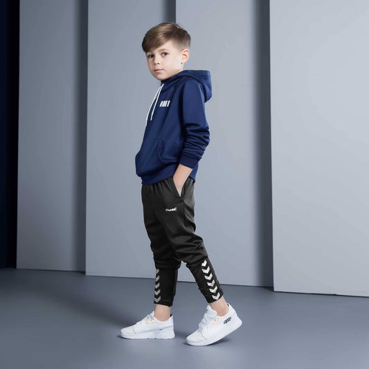 Hummel Boy's Premium Activewear Trousers Boy's Trousers HAS Apparel Black 4 Years 
