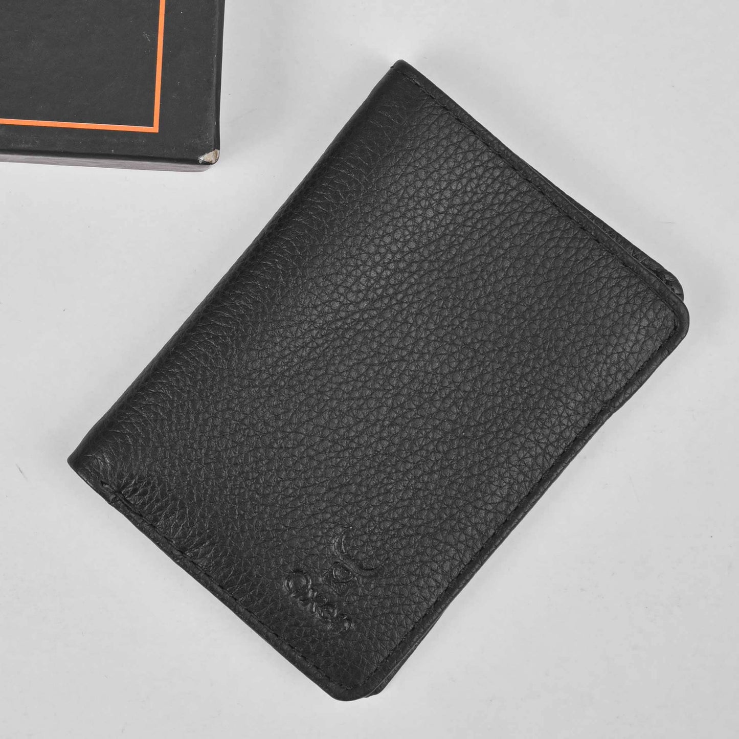 Oxenhide Men's CW-2 Edmonton Genuine Leather Wallet Wallet Oxenhide Sale Basis Black 