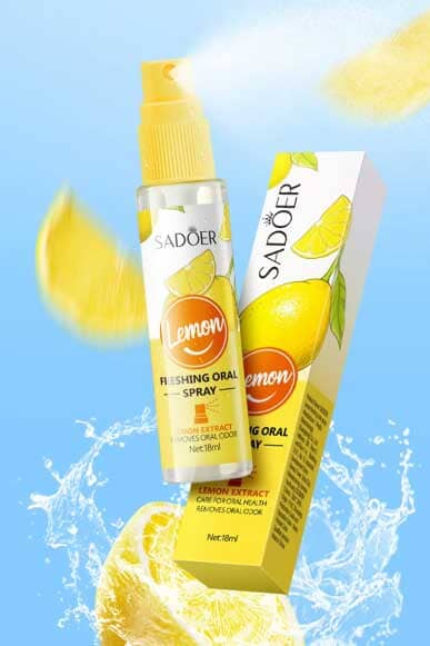Sadoer Lemon Freshing Breath Oral Spray - 18ml
