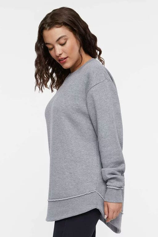 LAT Women's Fleece Sweat Shirt Women's Sweat Shirt SNR Charcoal S 