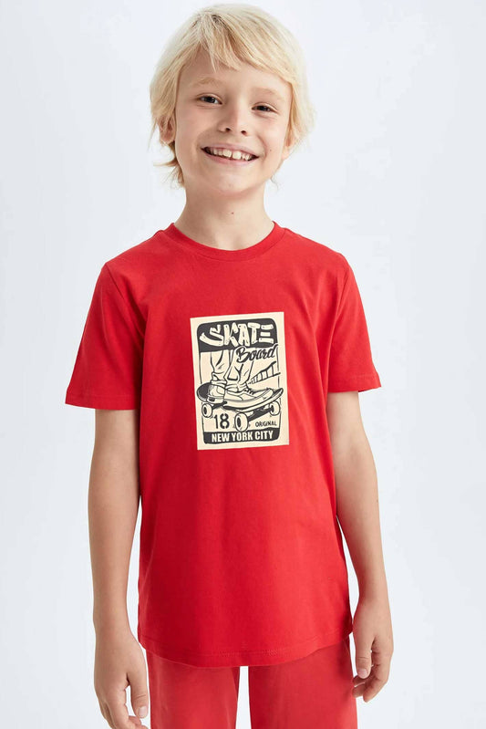 Polo Republica Boy's Skate Board Printed Tee Shirt Boy's Tee Shirt Polo Republica 