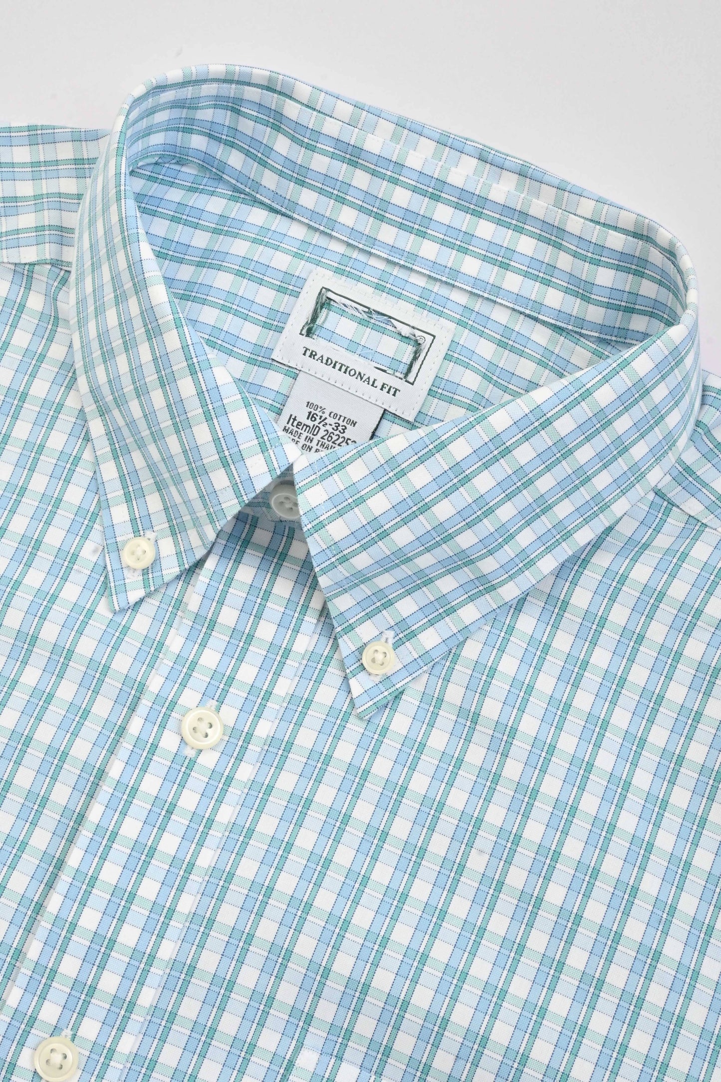 Cut Label Men's Svendborg Check Style Formal Shirt