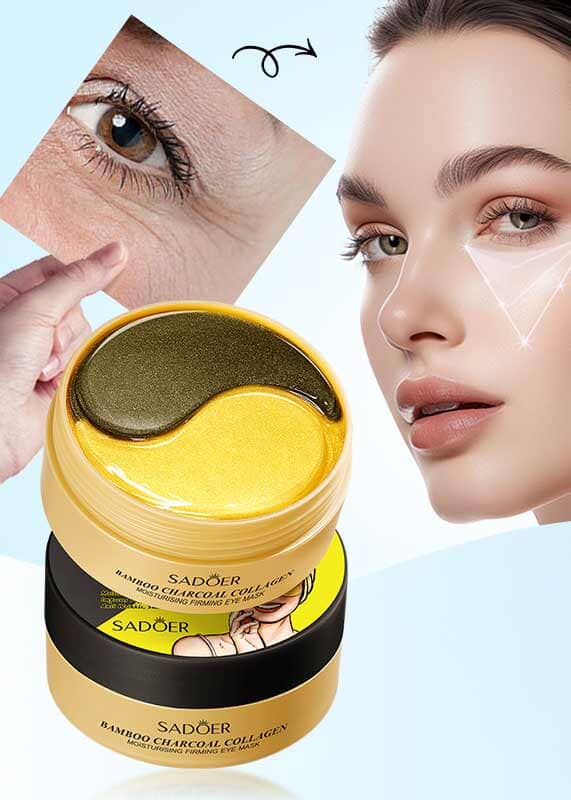 Sadoer Bamboo Charcoal Collagen Eye Mask - 80g