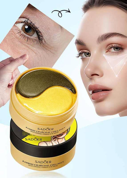 Sadoer Bamboo Charcoal Collagen Eye Mask - 80g