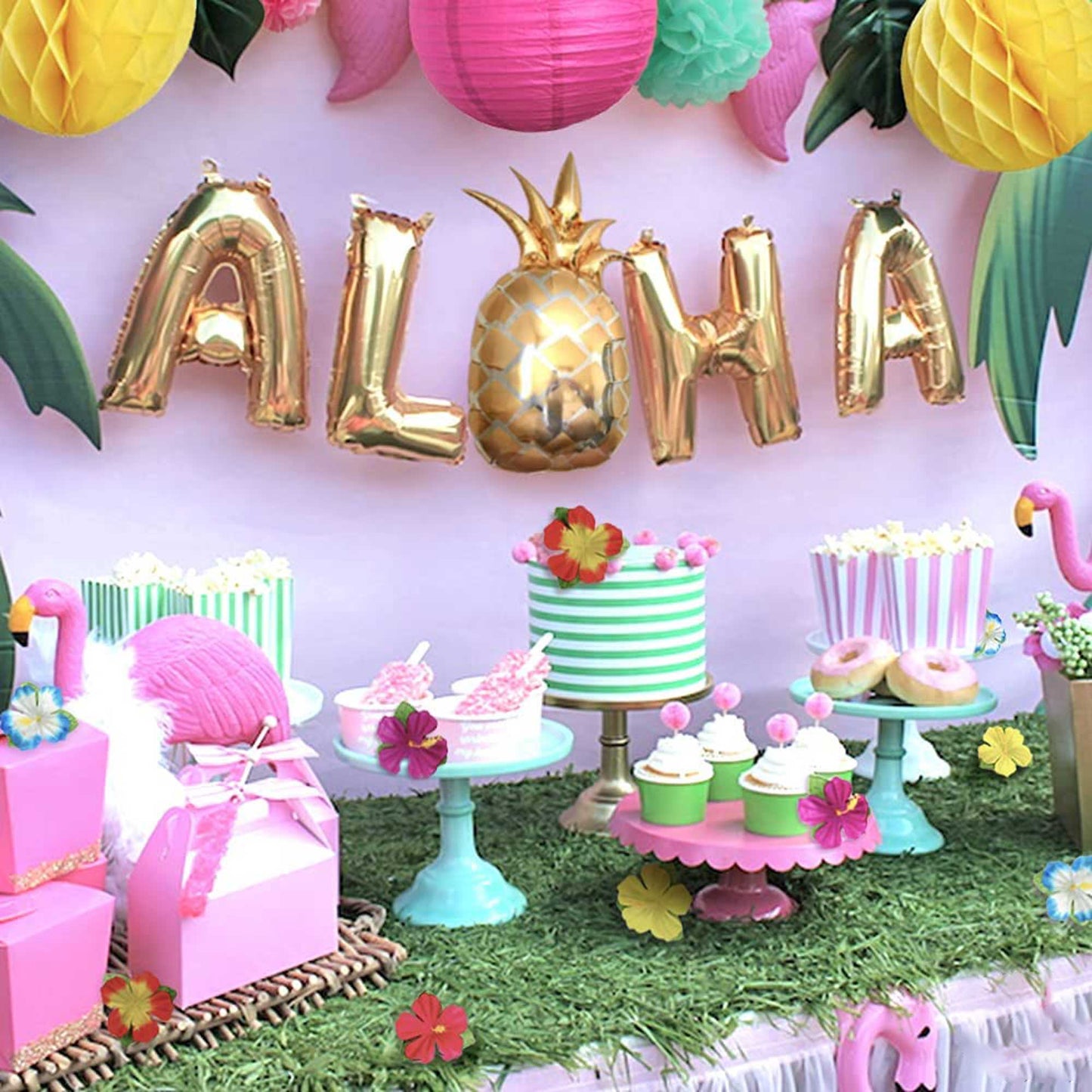 Sweet Tropical Baby Shower Decoration Theme elo