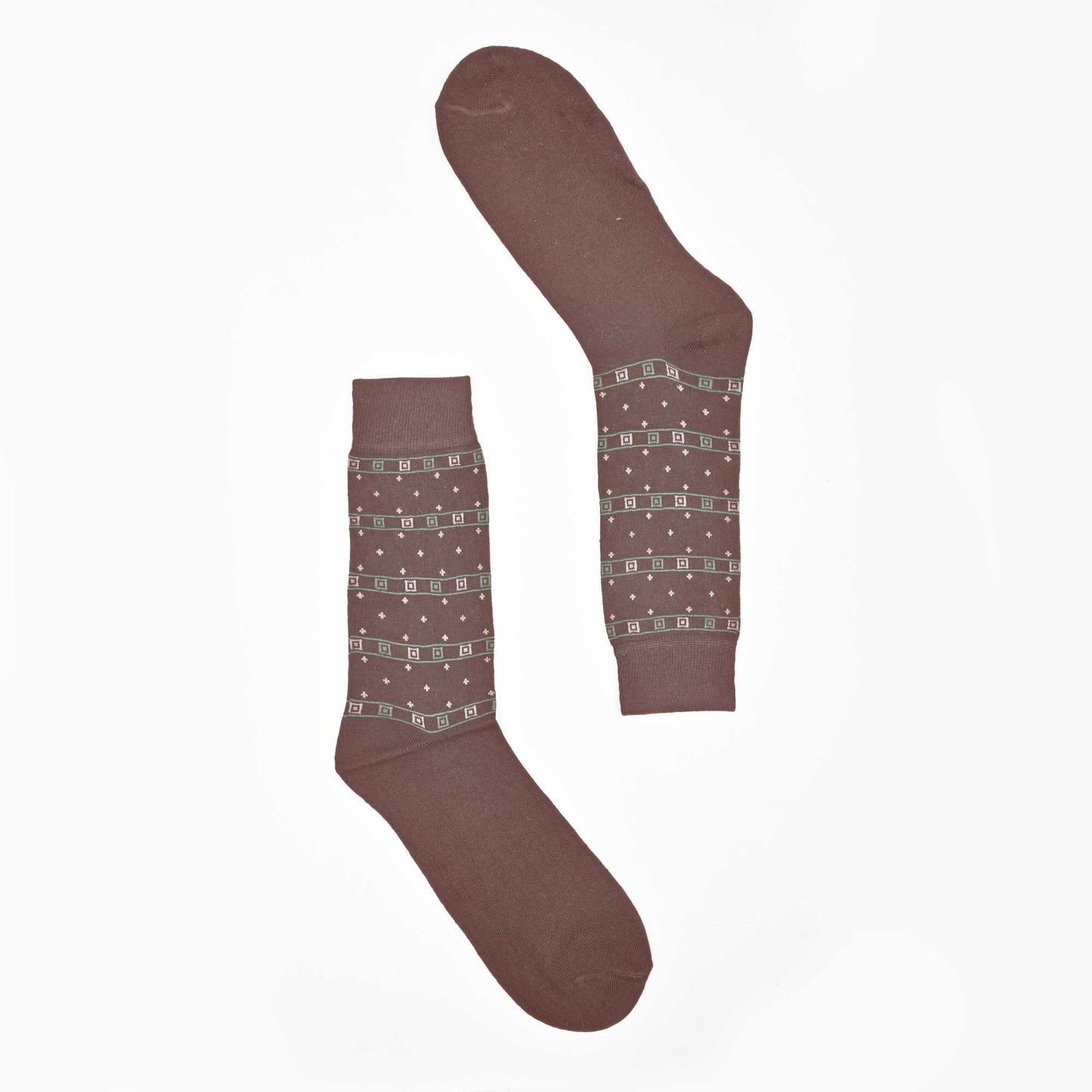 Men's Pattern Design Regular Dress Socks Socks RKI D10 EUR 36-44 