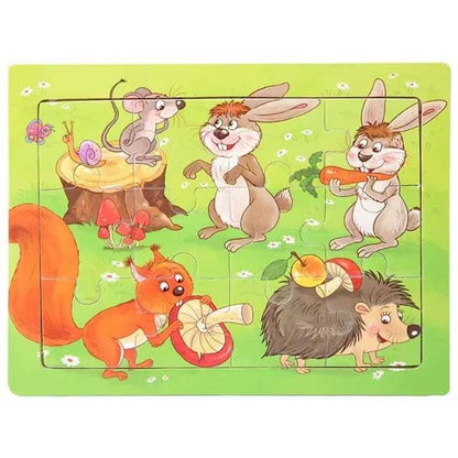 Kid's Wooden Puzzle Board Toy SRL D10 