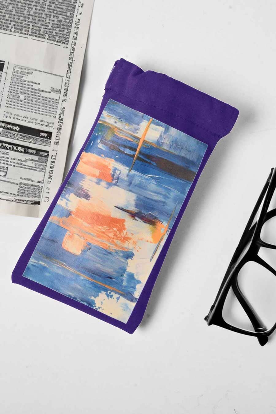 Polo Republica Mouth Snapped Sunglasses Case