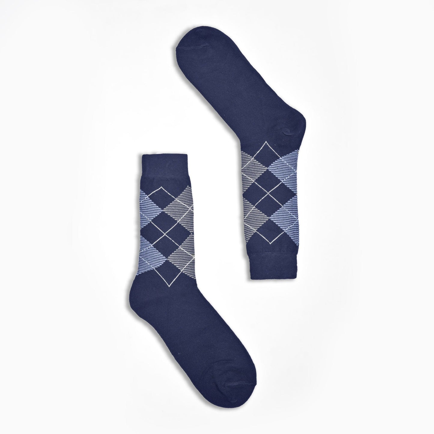 Men's Box Pattern Design Regular Dress Socks Socks RKI D10 EUR 36-44 