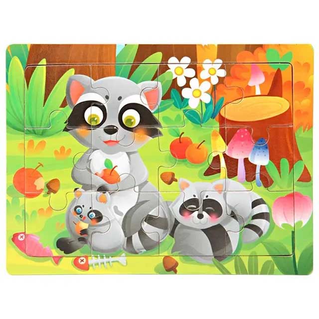 Kid's Wooden Puzzle Board Toy SRL D11 