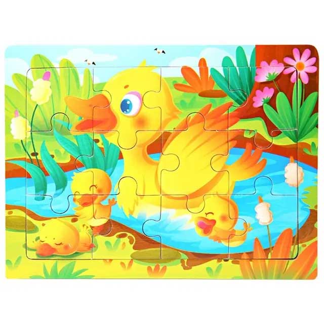 Kid's Wooden Puzzle Board Toy SRL D12 