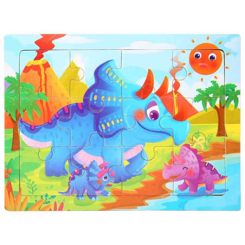 Kid's Wooden Puzzle Board Toy SRL D1 