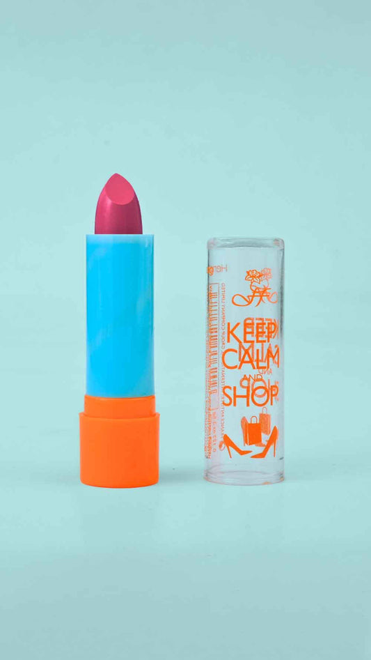 Heng Fang Women's Keep Kalm Rock Lipstick Health & Beauty RAM Orange D1 