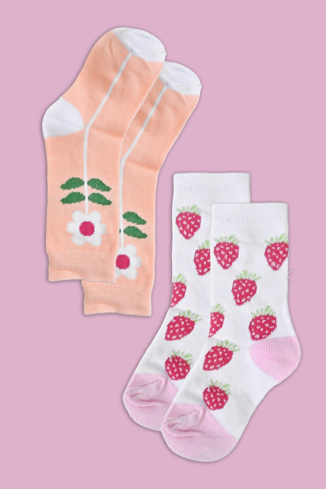 Kid's Palomar Regular Socks - Pack of 2 Pairs Socks RKI D2 2-3 Years 