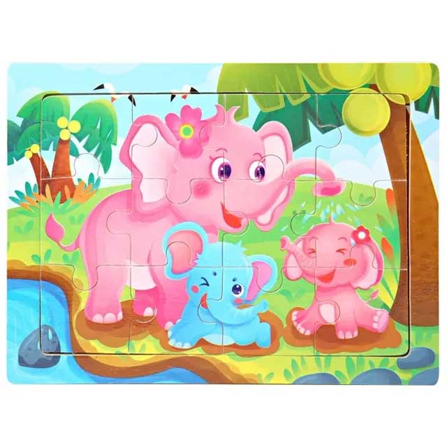 Kid's Wooden Puzzle Board Toy SRL D2 