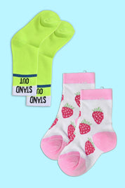 Kid's Palomar Regular Socks - Pack of 2 Pairs Socks RKI D3 2-3 Years 